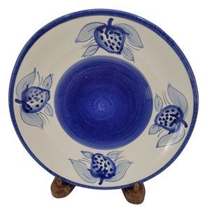 Williams Sonoma Assorted Fruits Made In Italy Salad Plate, 8 1/2" Diameter